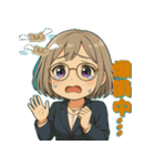 株取引を始めた白石ちゃん♪（個別スタンプ：16）