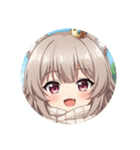 秋の通学路のみなみちゃんプレミアム（個別スタンプ：29）