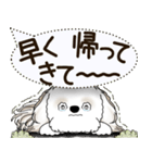 シーズー犬 2025 「犬の気持ち」（個別スタンプ：15）