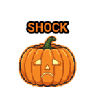 レトロ風ピクセルハロウィン（個別スタンプ：16）
