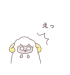 患者を支えるヒツジ（個別スタンプ：21）