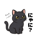 キュルキュルお目々の猫ちゃんスタンプ（個別スタンプ：9）