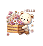 ほんわか♡くまさんの日常2（個別スタンプ：1）