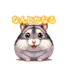 とにかくかわいいジャンガリアンハムスター（個別スタンプ：16）