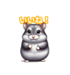 とにかくかわいいジャンガリアンハムスター（個別スタンプ：25）