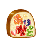 パン文字 ！（個別スタンプ：17）