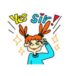 ラブ＆ピースちゃん（個別スタンプ：2）