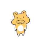 カレー味のきいろぷにくま（個別スタンプ：3）