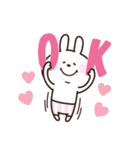 うさぎーず♡毎日送りやすいスタンプ（個別スタンプ：2）