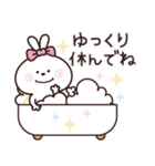 うさぎーず♡毎日送りやすいスタンプ（個別スタンプ：19）