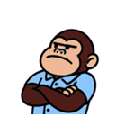 俺はゴリラマンだ (NT)（個別スタンプ：4）