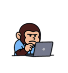 俺はゴリラマンだ (NT)（個別スタンプ：6）