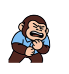 俺はゴリラマンだ (NT)（個別スタンプ：25）