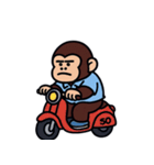 俺はゴリラマンだ (NT)（個別スタンプ：33）