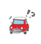 ゆるゆるクラシックカー(red)（個別スタンプ：40）