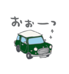 ゆるゆるクラシックカー(green)（個別スタンプ：38）