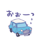 ゆるゆるクラシックカー(surf blue)（個別スタンプ：38）
