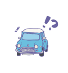 ゆるゆるクラシックカー(surf blue)（個別スタンプ：40）