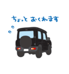 ちっちゃな四駆 (ブラック)（個別スタンプ：2）