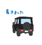 ちっちゃな四駆 (ブラック)（個別スタンプ：15）