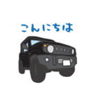 ちっちゃな四駆 (ブラック)（個別スタンプ：24）