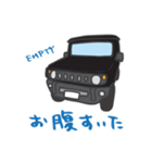 ちっちゃな四駆 (ブラック)（個別スタンプ：32）