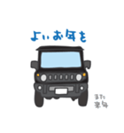 ちっちゃな四駆 (ブラック)（個別スタンプ：37）