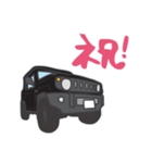ちっちゃな四駆 (ブラック)（個別スタンプ：40）
