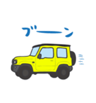 ちっちゃな四駆(イエロー/ TWO TONE ROOF)（個別スタンプ：26）