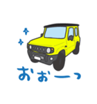 ちっちゃな四駆(イエロー/ TWO TONE ROOF)（個別スタンプ：27）