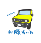 ちっちゃな四駆(イエロー/ TWO TONE ROOF)（個別スタンプ：32）