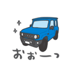 ちっちゃな四駆(ブルー)（個別スタンプ：27）