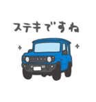 ちっちゃな四駆(ブルー)（個別スタンプ：29）