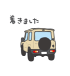 ちっちゃな四駆(アイボリー)（個別スタンプ：15）