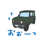 ちっちゃな四駆(グリーン)（個別スタンプ：27）