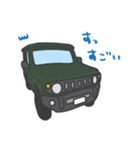 ちっちゃな四駆(グリーン)（個別スタンプ：28）