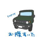 ちっちゃな四駆(グリーン)（個別スタンプ：32）