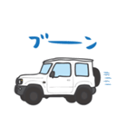 ちっちゃな四駆(ホワイト)（個別スタンプ：26）