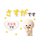 ビションフリーゼ★長文（個別スタンプ：21）