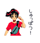 元気なポニテ女子のあいさつ★（個別スタンプ：33）
