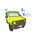 ちっちゃな四駆(イエロー)（個別スタンプ：28）