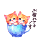 毎日使える やる気が出ない猫 日常（個別スタンプ：14）