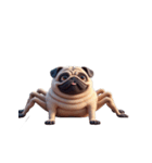 癒し系ヨガパグ犬（個別スタンプ：8）