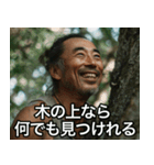 【木登り】色々みーっけ⭐︎おじさん（個別スタンプ：11）