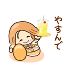 ☆笑顔で元気☆おしごとスタンプ（個別スタンプ：25）