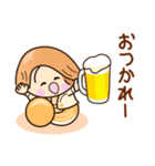 ☆笑顔で元気☆おしごとスタンプ（個別スタンプ：27）
