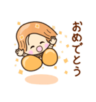 ☆笑顔で元気☆おしごとスタンプ（個別スタンプ：37）