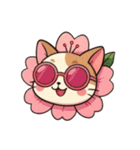 桜にゃん④,,,,,,,,,,,,,,（個別スタンプ：2）