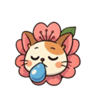 桜にゃん④,,,,,,,,,,,,,,（個別スタンプ：21）