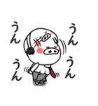 しろぶた父ちゃん。（個別スタンプ：15）